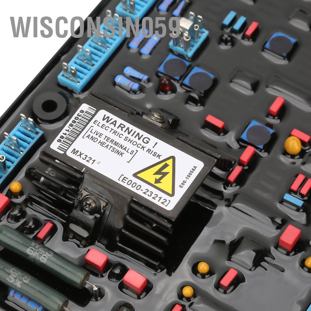 Wisconsin059 MX321-A AVR Bộ điều chỉnh điện áp tự động Phụ tùng máy phát