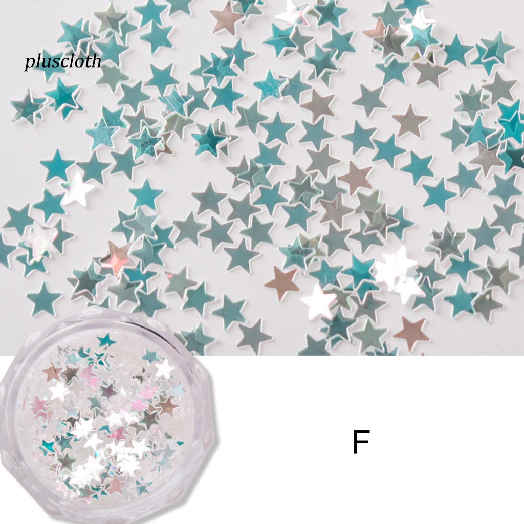 1 Hộp Hạt Kim Sa Hình Bướm Trái Tim Trang Trí Móng Tay Nghệ Thuật Sáng Tạo 6 Kiểu Màu Sắc Sống Động