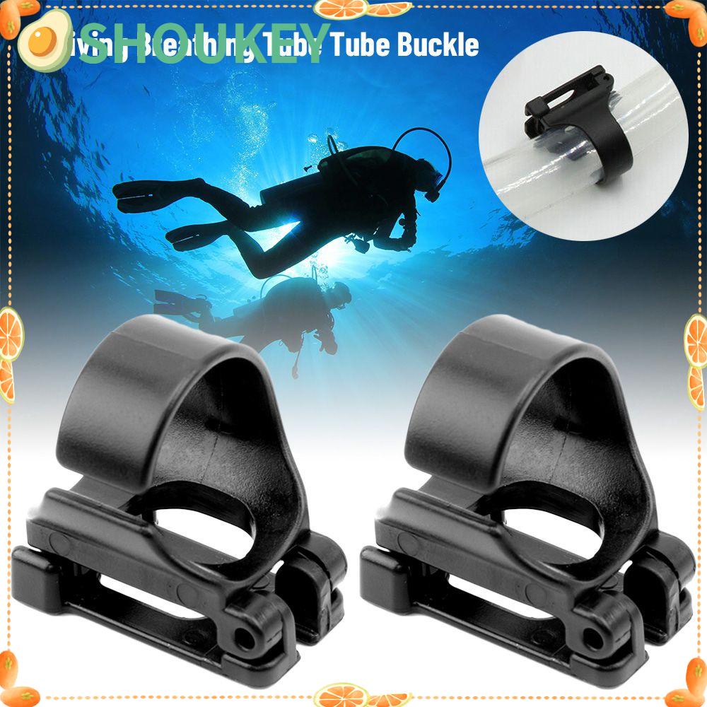 Set 10 Kẹp Giữ Ống Thở Lặn Thể Thao Tiện Dụng