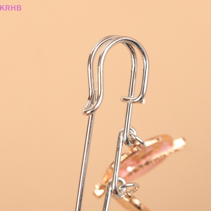 Ghim Cài Áo Hình Thỏ Đính Đá Nhân Tạo Thời Trang Dành Cho Cả Nam Và Nữ Mới