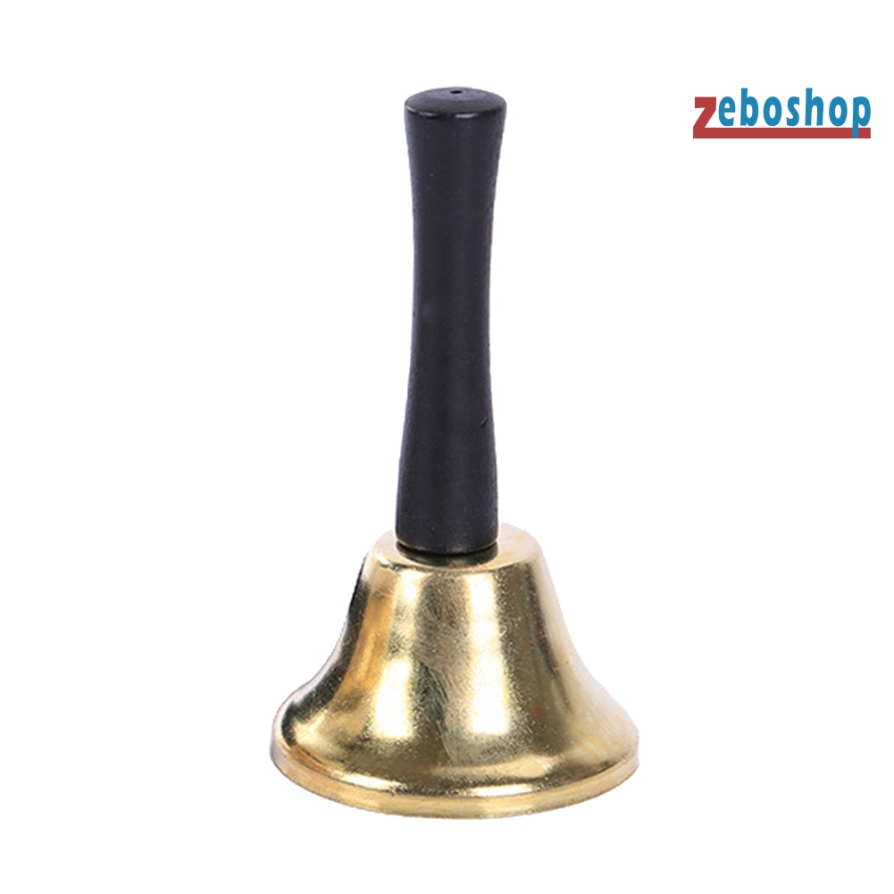 [ZEBO] Đồ Chơi Chuông Lắc Tay Cầm Bằng Gỗ Giáng Sinh Cho Thú Cưng / Trường Học