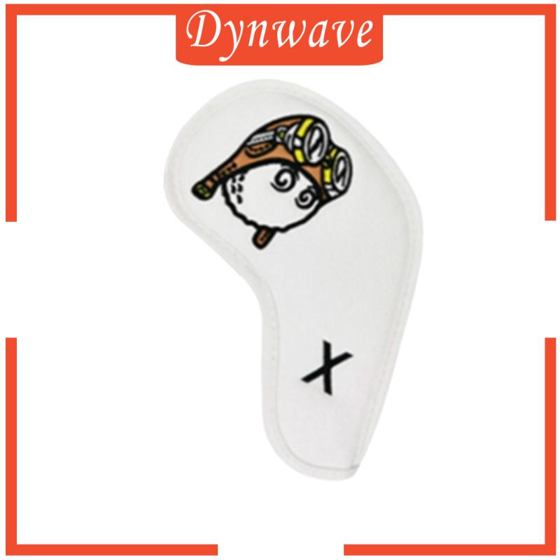 Bộ 10 Vỏ Bọc Bảo Vệ Đầu Gậy Đánh Golf 4-9 P X A S Tiện Dụng