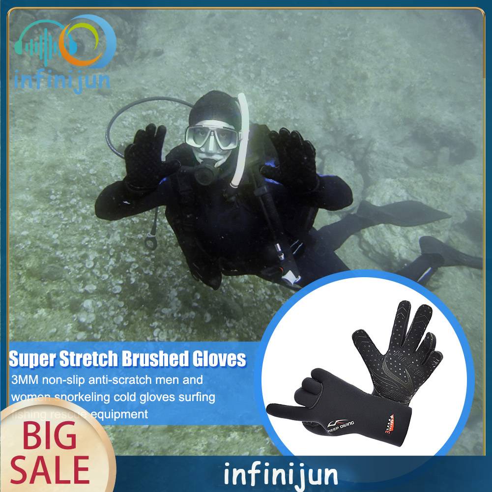 Găng Tay Neoprene Đàn Hồi Thoải Mái Dùng Khi Lặn / Lướt Sóng