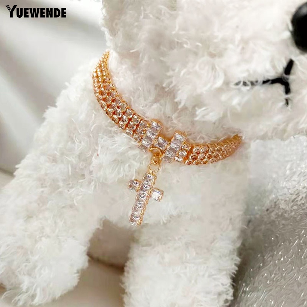 Vòng Cổ Đính Đá Thời Trang Dành Cho Thú Cưng YQ.E
