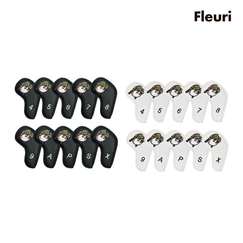 Bộ 10 Vỏ Bọc Bảo Vệ Đầu Gậy Đánh Golf 4-9 P X A S Chuyên Dụng