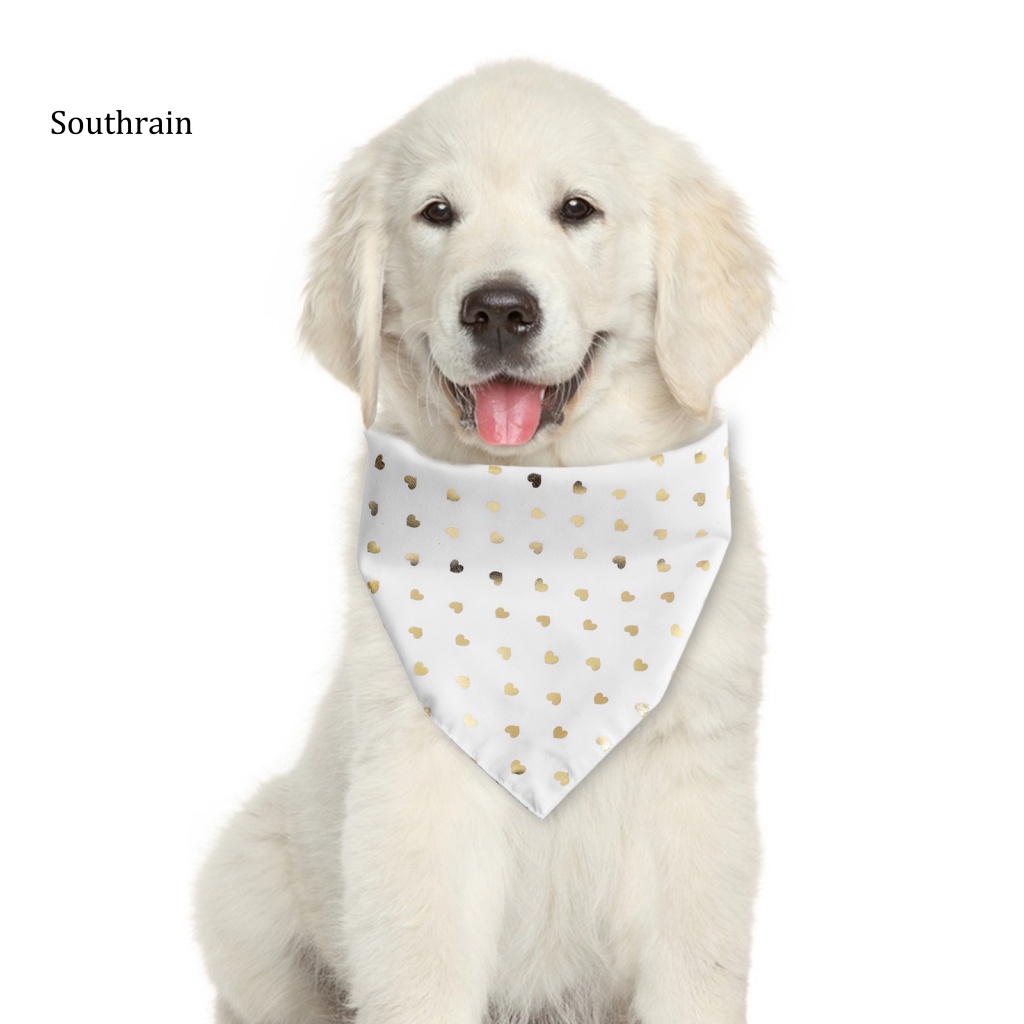 Khăn Choàng Cổ Tam Giác Siêu Nhẹ Mềm Mại Thời Trang Mùa Hè Cho Cún Cưng