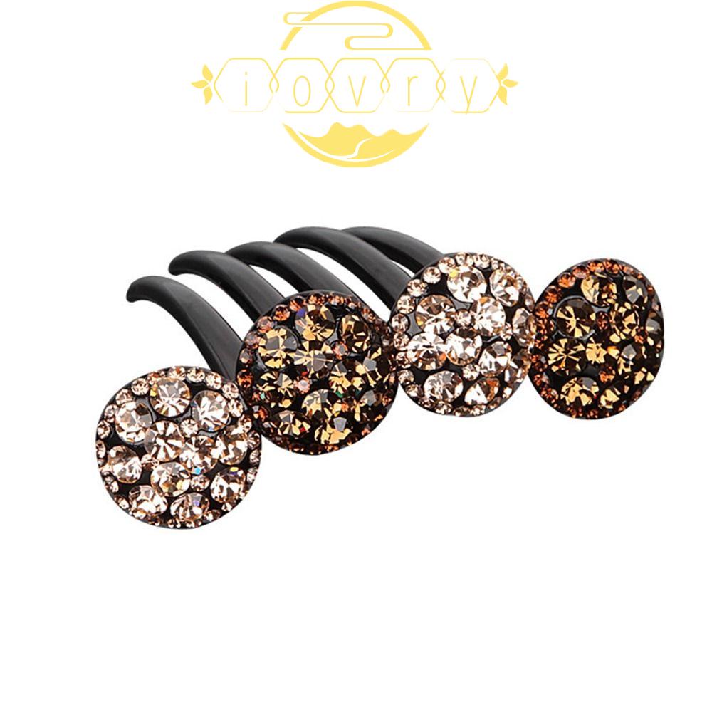 Lược Cài Tóc Đuôi Ngựa Màu Ngà Ngọt Ngào Hợp Thời Trang Cho NữKẹp TóC KiểU DáNg Dễ Thương Cho Nữ