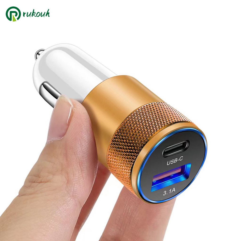 Bộ Sạc Nhanh USB + PD Sạc Nhanh Cho Xe Hơi Sturdy