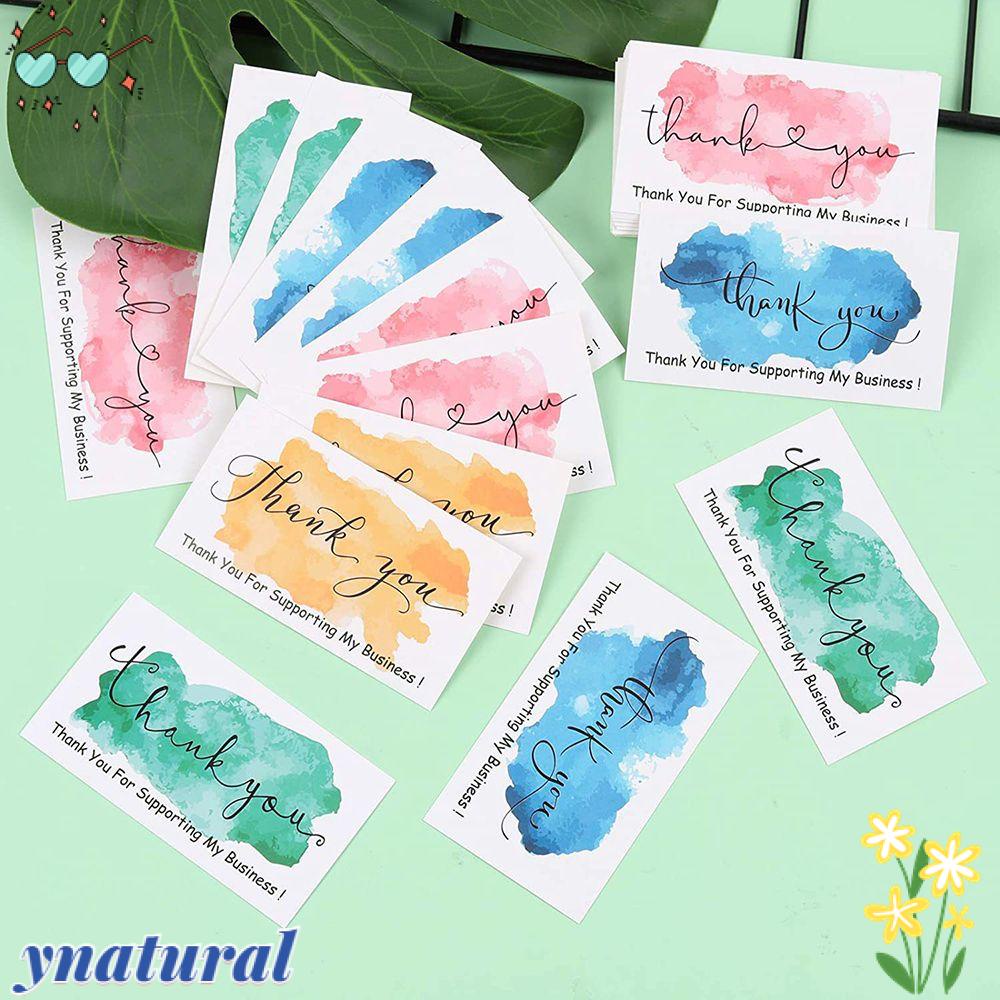 Set 50 Tấm Thẻ Danh Thiếp Chữ Thank You