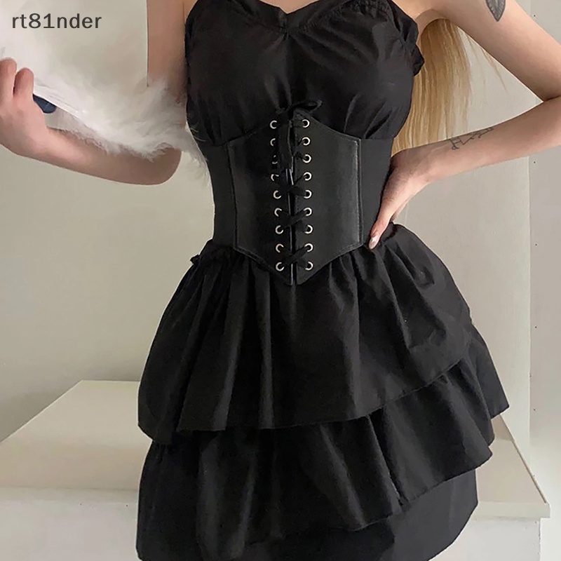 Đai Nịt Bụng Corset Da Pu Bản Rộng Quyến Rũ