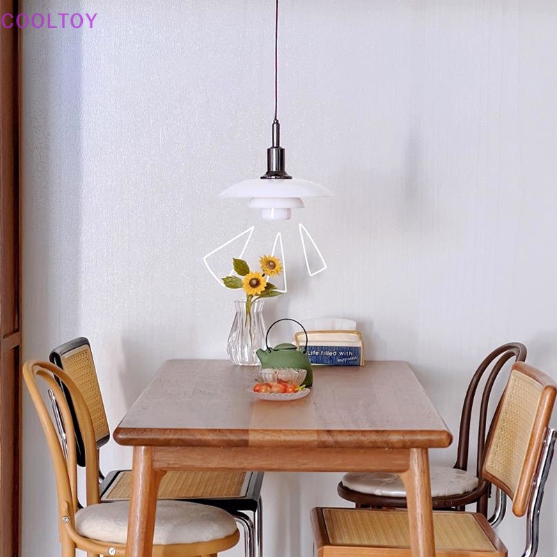 Cooltoy Đèn Chùm Ánh Sáng Trắng Cho Nhà Búp Bê Tỉ Lệ 1: 6