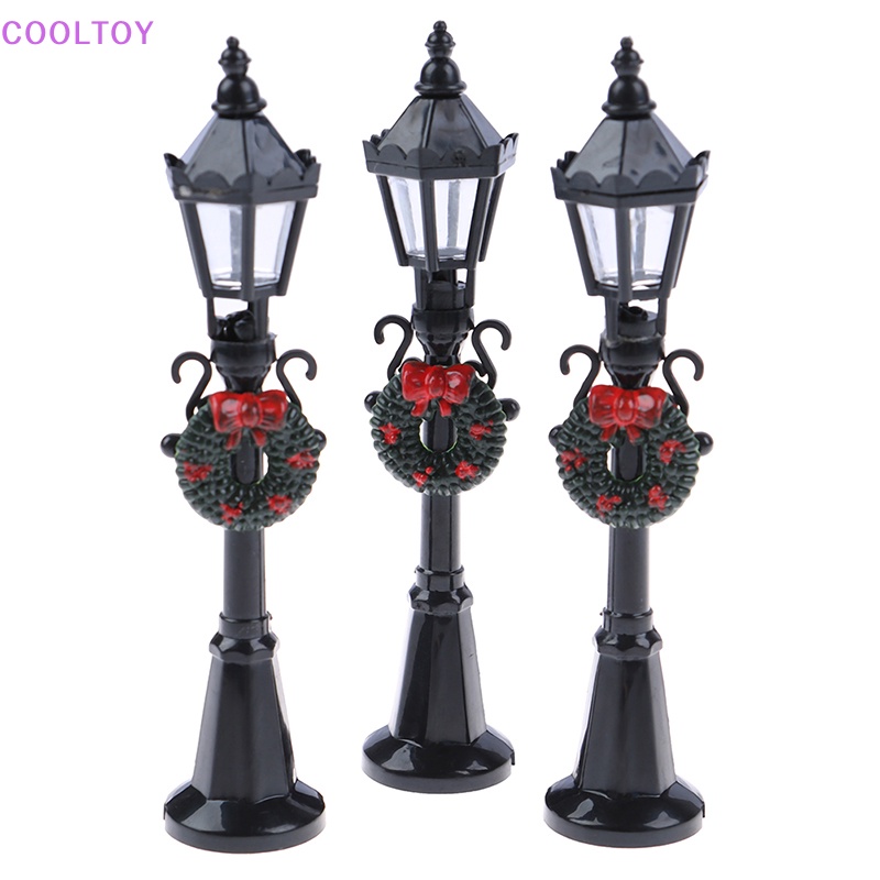 Mô Hình Đèn Đường 1 / 12 Dùng Trang Trí Nhà Búp Bê