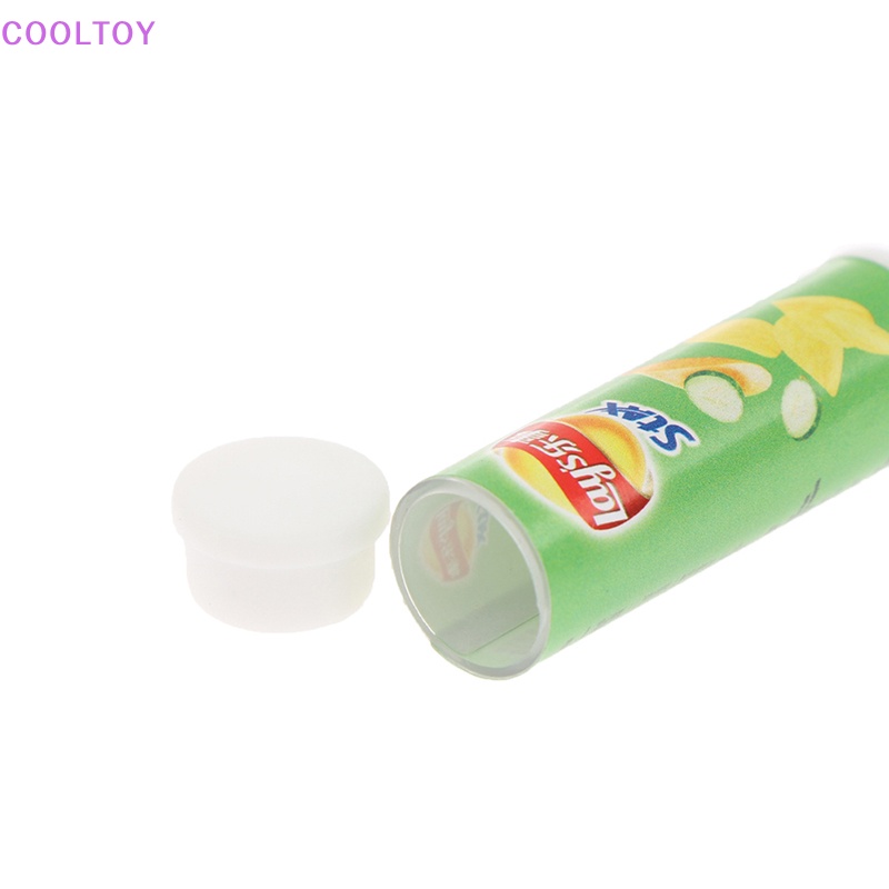 Set 4 Mô Hình Chai Khoai Tây Chiên Tỉ Lệ 1: 12 Dùng Để Trang Trí Nhà Búp Bê