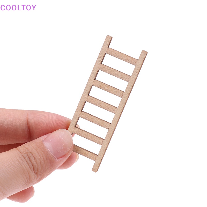 Bộ Cửa Gỗ Mini 1 / 12 Dùng Trang Trí Nhà Búp Bê DIY