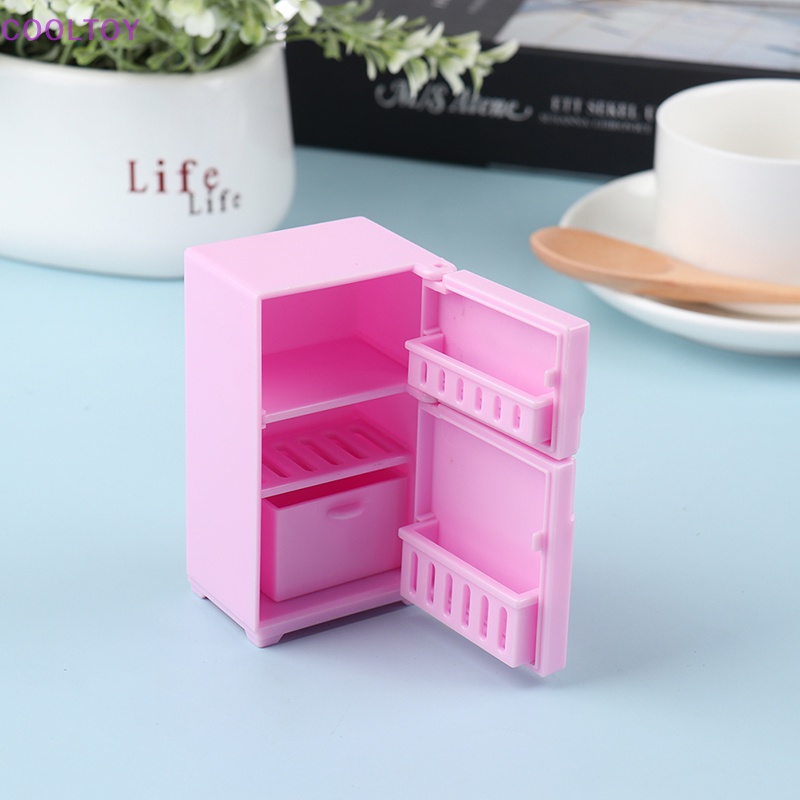 Tủ Lạnh Mini 1 / 12 Trang Trí Nhà Búp Bê