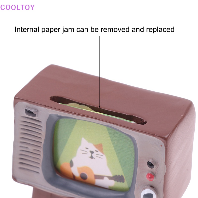 Cooltoy Mô Hình TV Mini Để Bàn Trang Trí