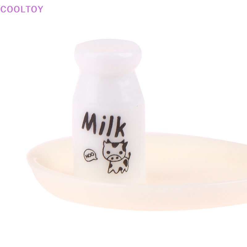 Cooltoy set 4 Món Đồ Chơi Mô Hình Đĩa Nước Ép Trái Cây Mini Trang Trí Nhà Búp Bê