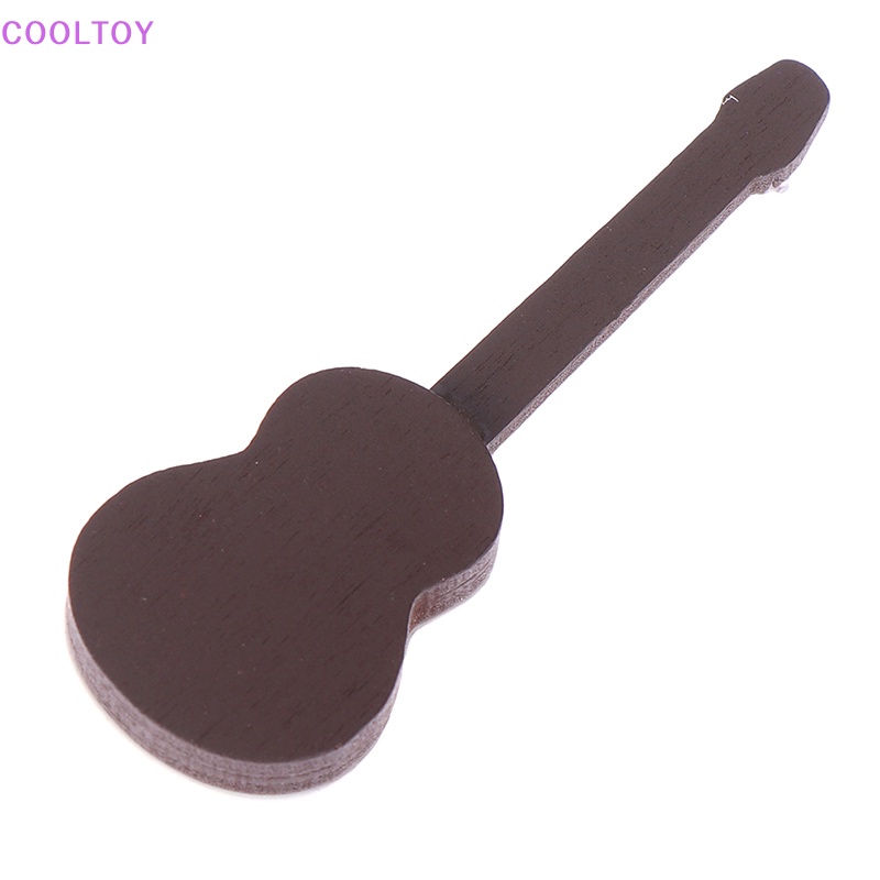 Cooltoy Đàn guitar Mini Tỉ Lệ 1: 12 Trang Trí Nhà Búp Bê