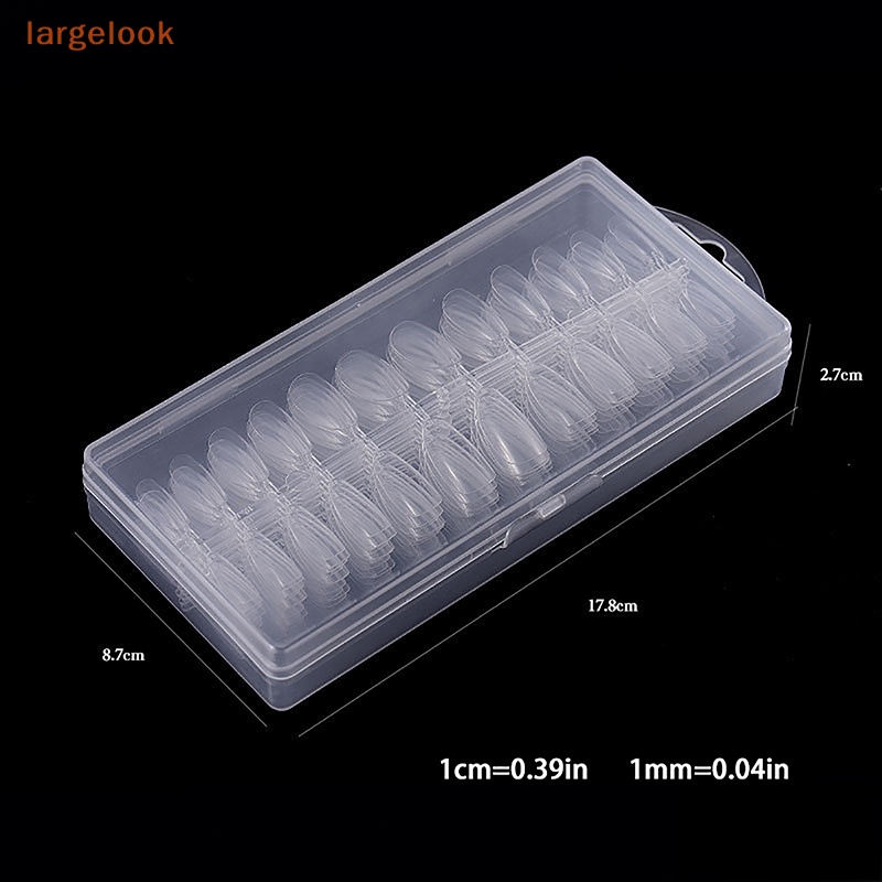 Bộ 240 Móng Tay Giả Bằng Acrylic Che Phủ Toàn Diện