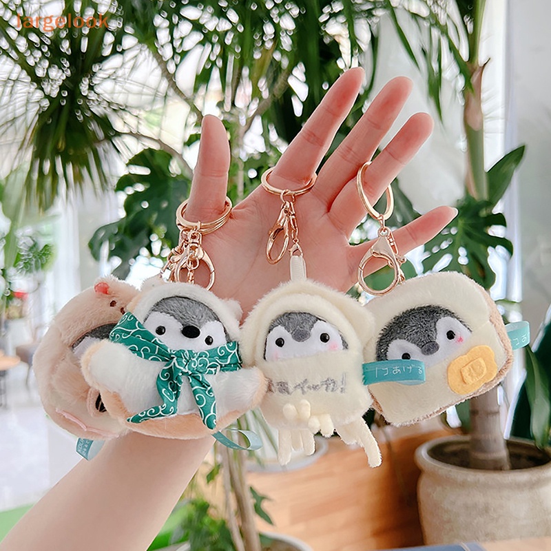 Móc Khóa Hình Chim Cánh Cụt Nhồi Bông Dễ Thương