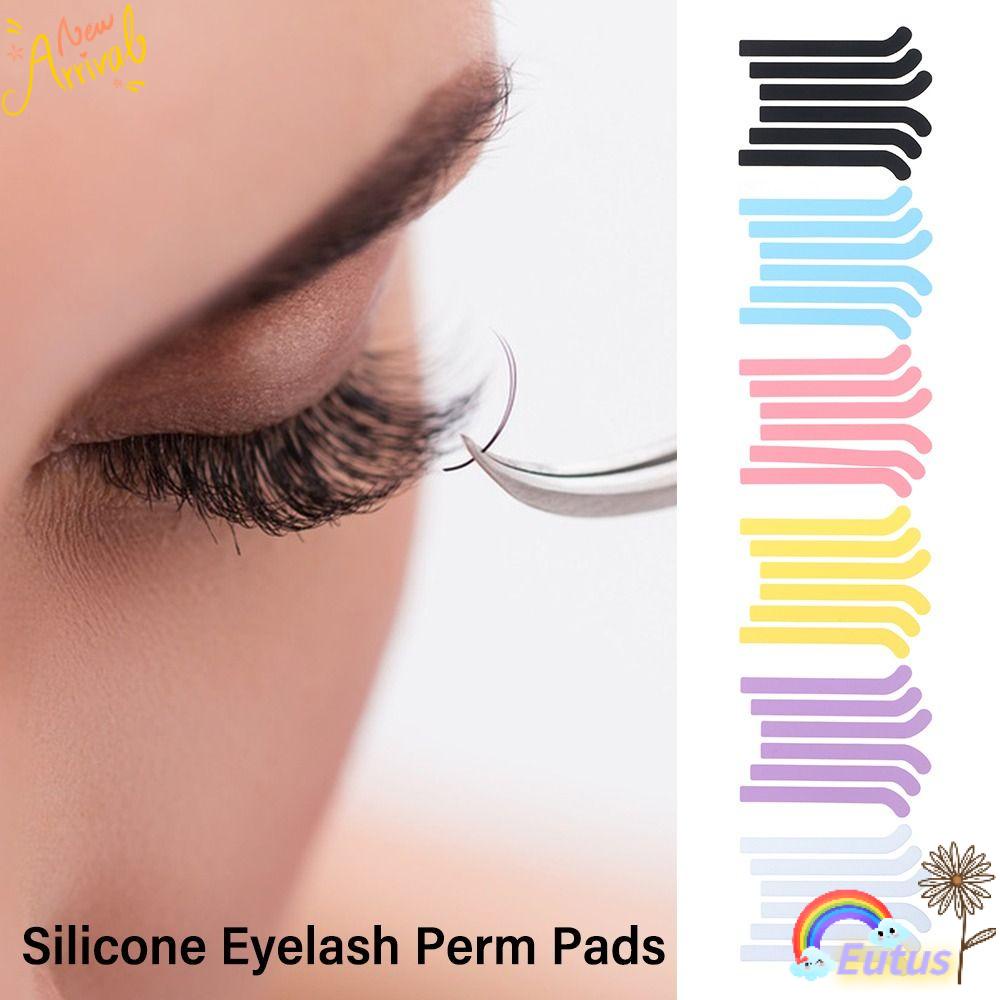 Set 3 Cặp Đệm Silicone Nâng Lông Mi 3D Tái Sử Dụng Tiện Lợi