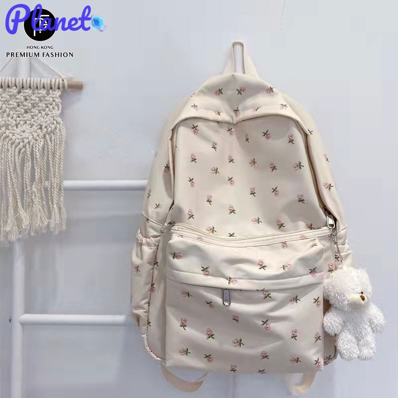 Planet Balo Đi Học Cỡ Lớn Phong Cách Harajuku Cá Tính Cho Nữ