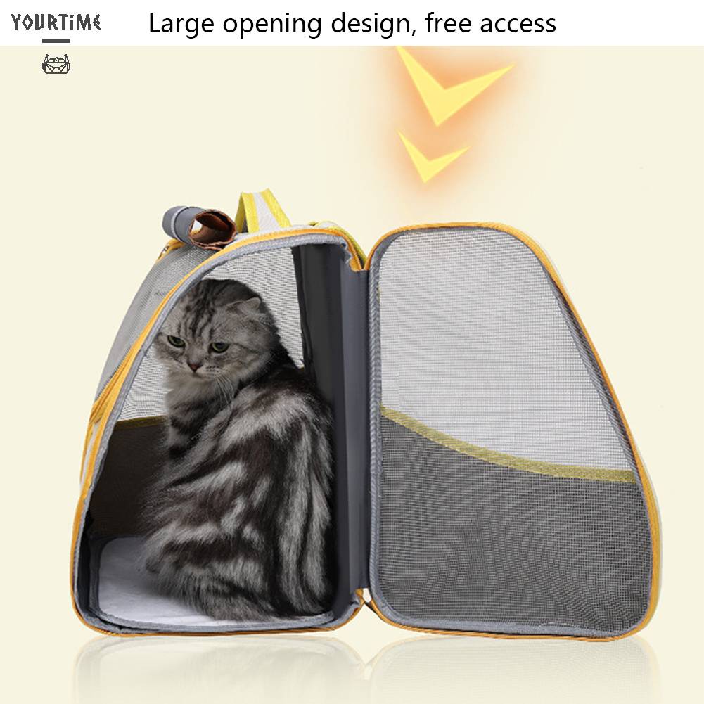 Ba Lô Địu Thú Cưng Thoáng Khí Có Dây Điều Chỉnh Được