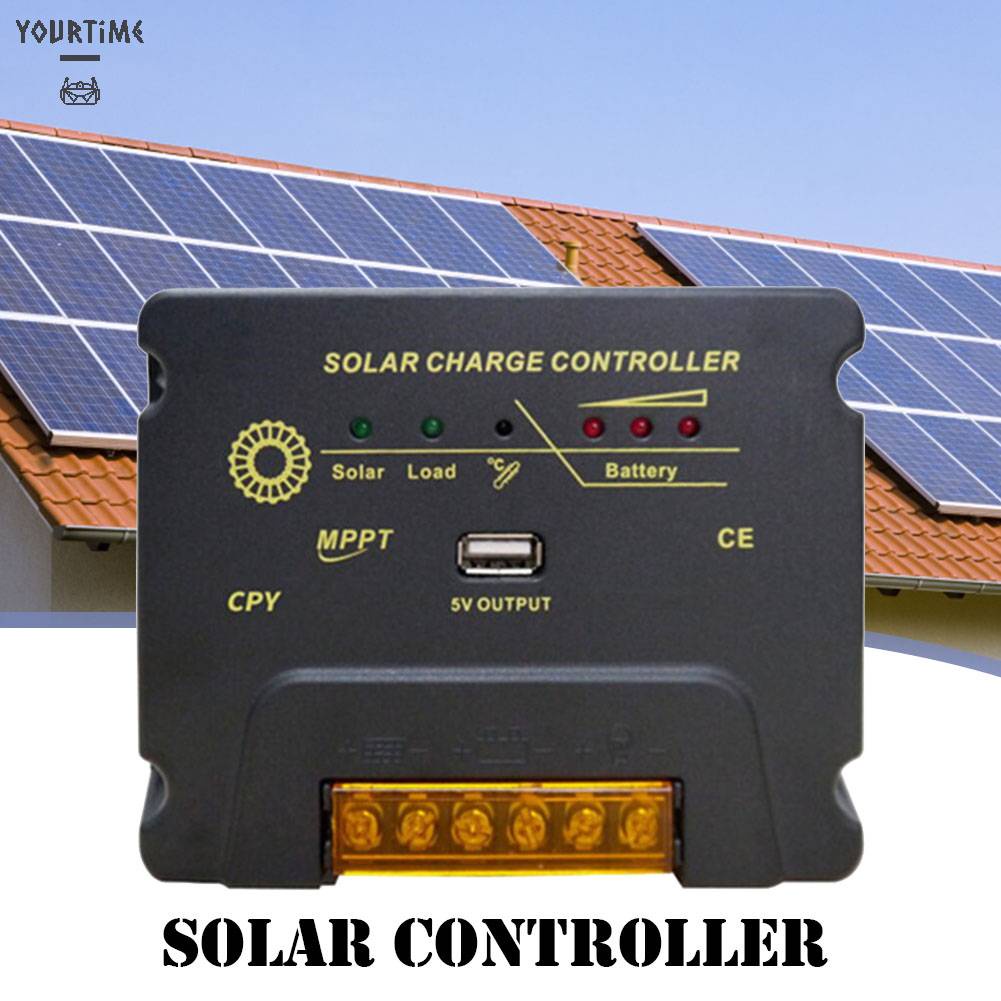 Bộ Điều Khiển Sạc Năng Lượng Mặt Trời 10A 20A 12V 24V MPPT