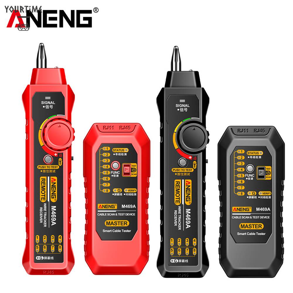 Dụng Cụ Kiểm Tra Sửa Chữa Mạng Đa Năng ANENG M469A RJ45 RJ11