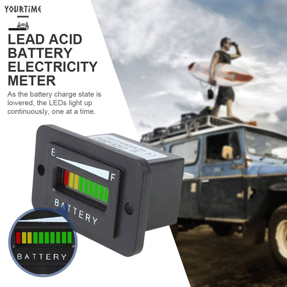 Thiết Bị Kiểm Tra Điện Áp Cho Xe ATV 12V / 24V / 48V