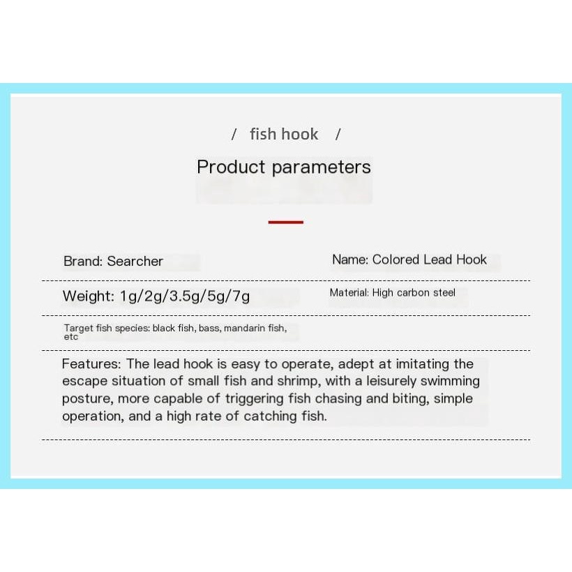 Móc Câu Cá Bằng Thép carbon Mềm Mại Nhiều Màu Sắc Chống Rơi Vỡ