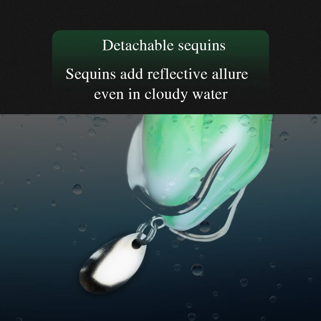 Mồi Câu Cá Giả Hình Con Ếch Mềm 70mm / 14.5g