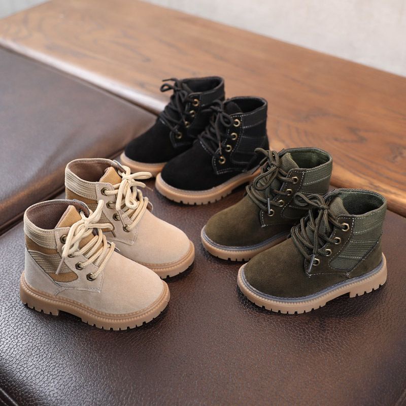 Bốt Bé Trai,Giày Bốt Cho Bé Trai, Boots Cho Bé 1-5 Tuổi Da Lộn Siêu Nhẹ Phong Cách Hàn Quốc [ giaydeptreemkieusashop ]