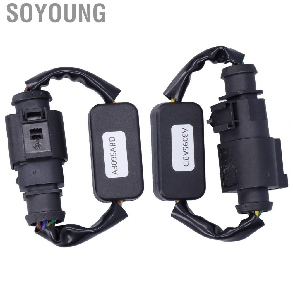 Soyoung Indicator light bulbs for cars  Tail Lights Dynamic Turn Signal Adapter Harness Blinker Module Kits Fit A3 8V