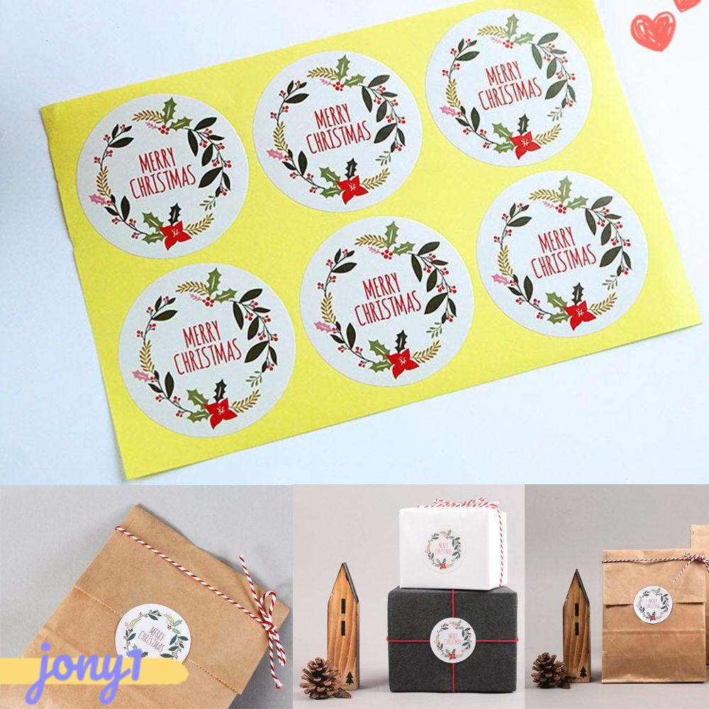 1 / 5 / 10 / 20 / 30 / 50 Tờ Nhãn Dán Trang Trí Giáng Sinh