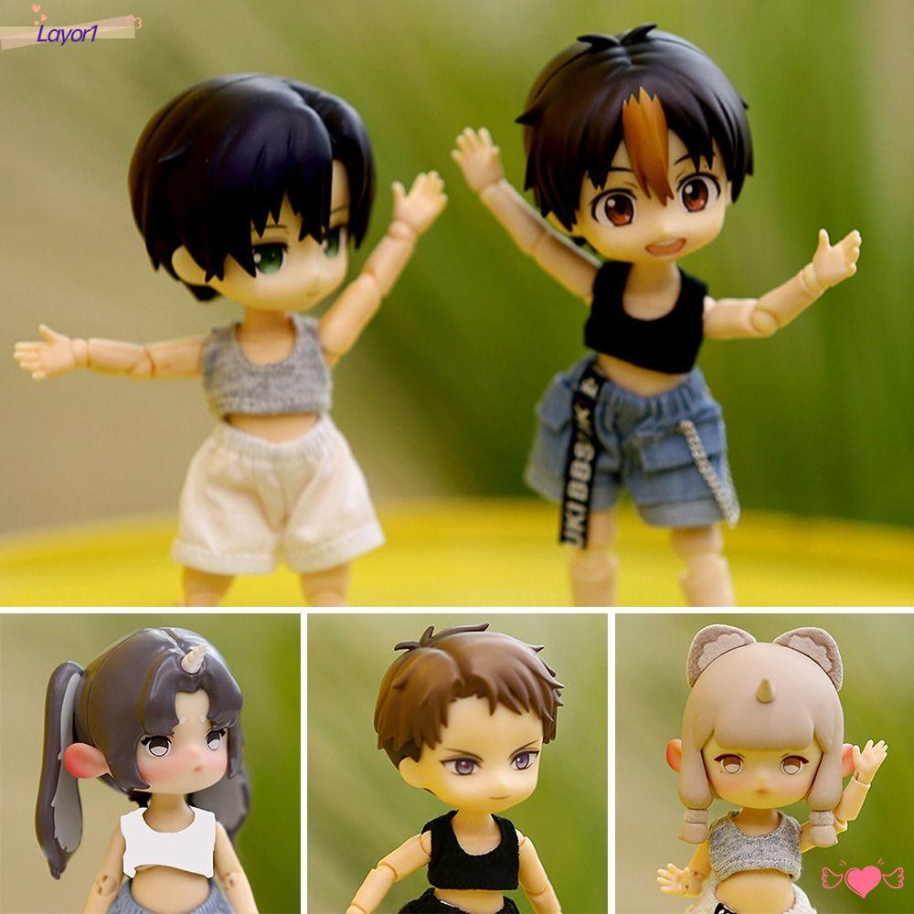 LAYOR1 Áo Tank Top Nhiều Màu Sắc Trang Trí Nhà Búp Bê