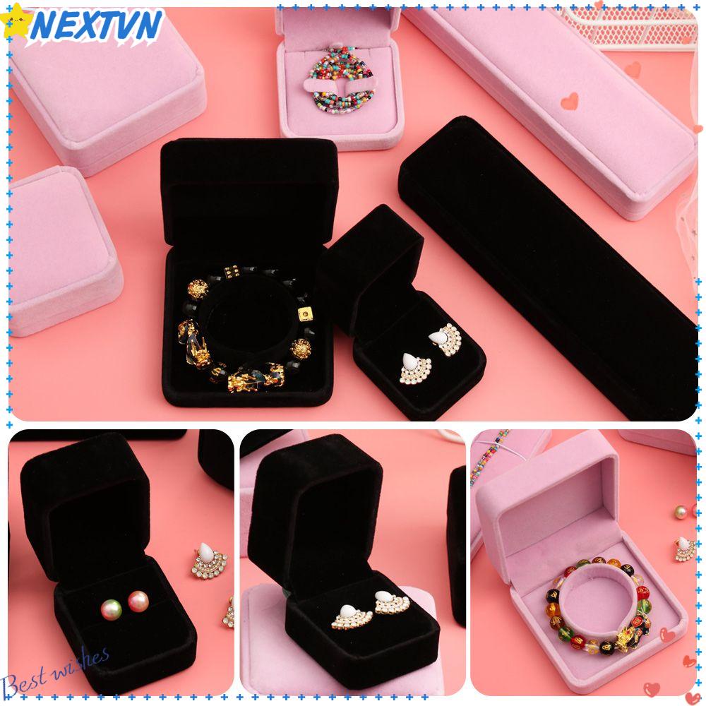 Hộp Đựng Nhẫn Cưới Phong Cách Lãng Mạn Ốp