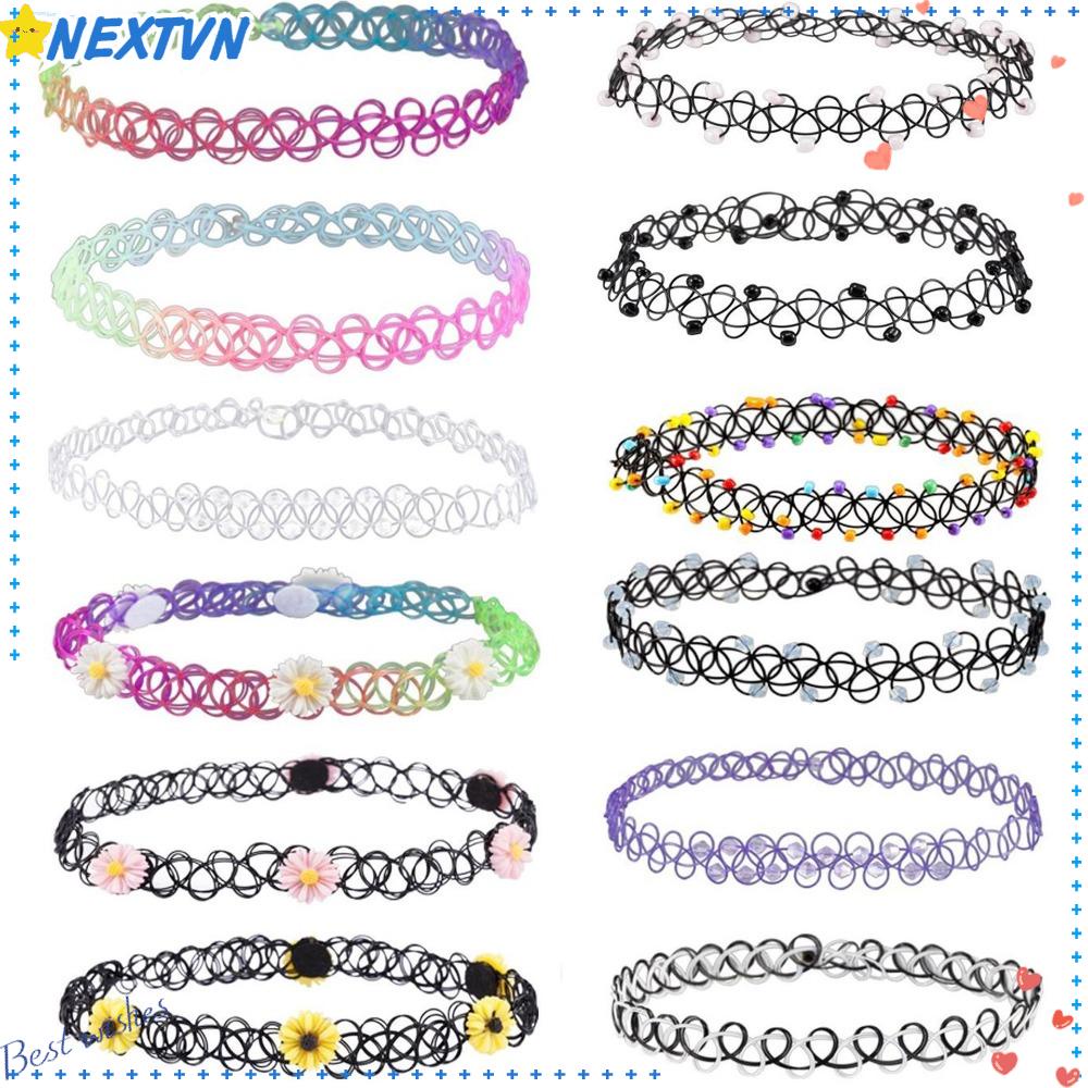 Vòng Cổ Choker Co Giãn Nhiều Màu Thời Trang