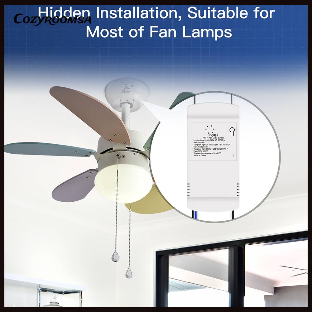 Cầu Dao Không Dây Điều Khiển Từ Xa 220V AC