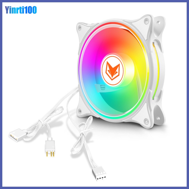 Quạt Tản Nhiệt Thủy Lực 120mm RGB ARGB PWM 4PIN 5V 3PIN Cho Máy Tính