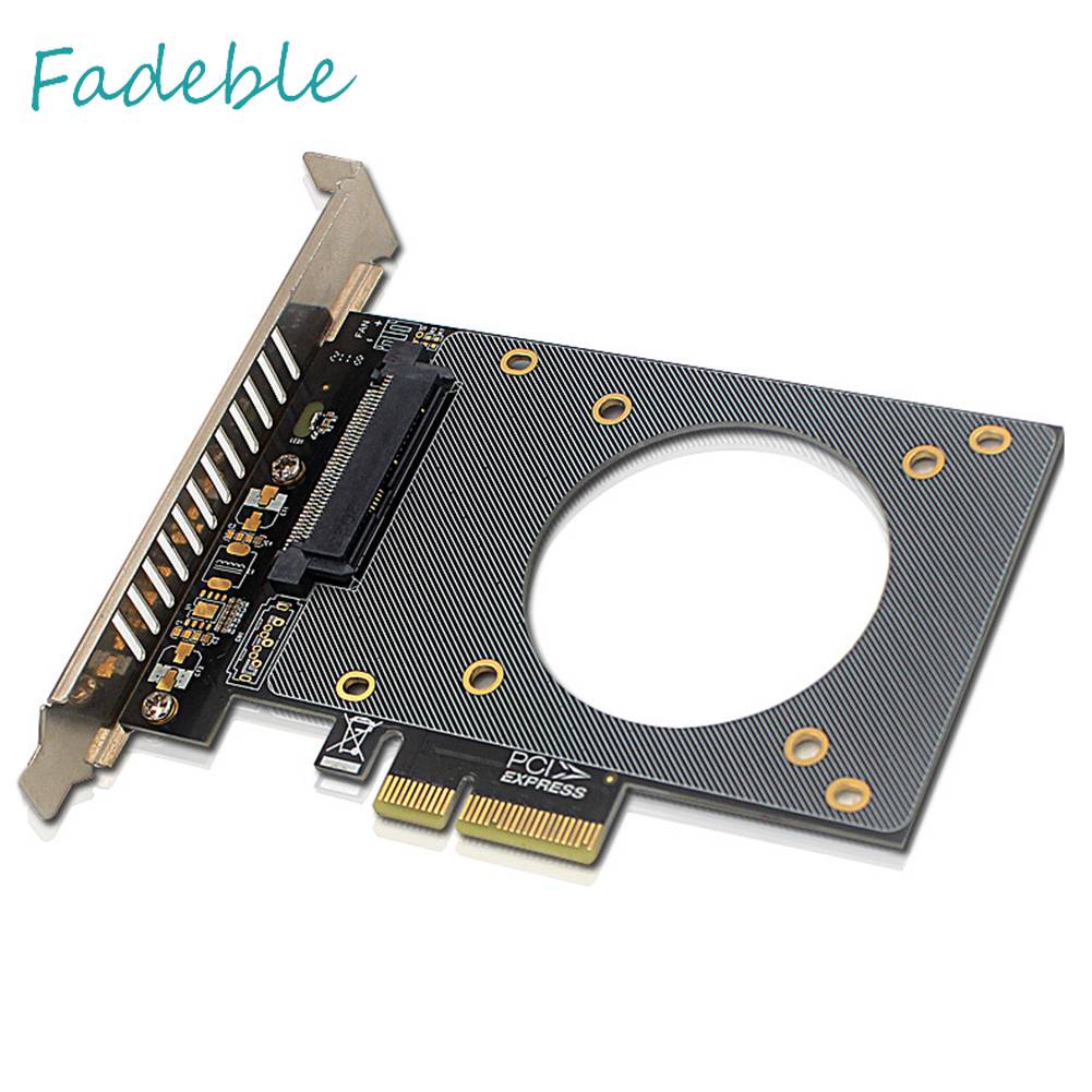 Thẻ Mở Rộng U.2 SFF-8639 Sang PCI-E X4 4000MB / s GEN4 Chuyên Dụng