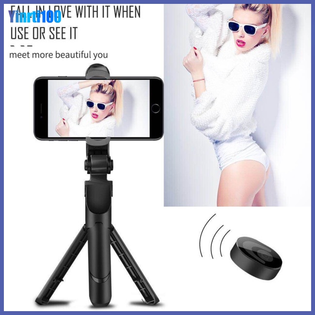 Gậy Tự Sướng Yinrti Xt-09 Kết Nối Bluetooth Có Thể Điều Chỉnh Độ Cao Kèm Chân Tripod