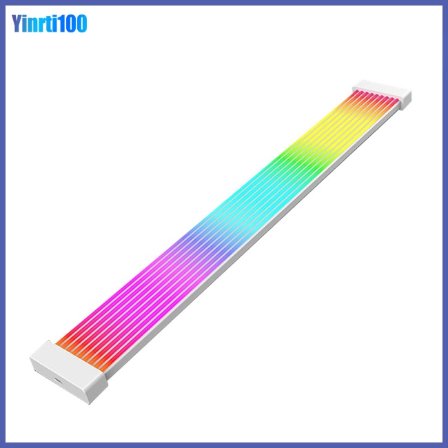 Dây Cáp Nối Dài Đèn Argb Bằng Silicon Mềm Đa Năng Trang Trí Máy Tính