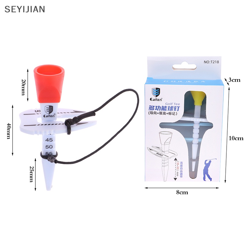 1 Tee Golf Bằng Nhựa Đa Năng Có Thể Điều Chỉnh