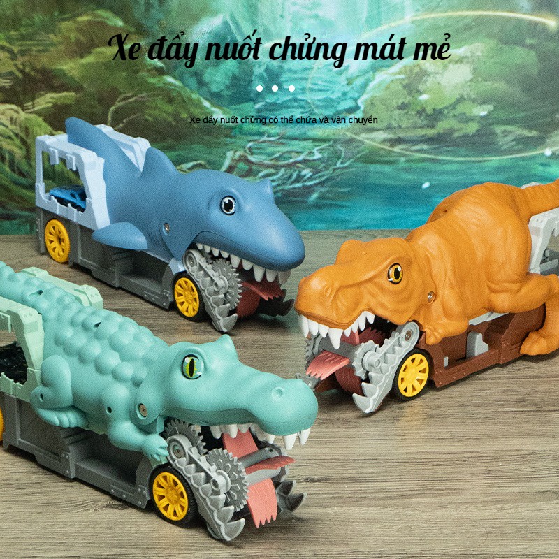 Đồ Chơi Xe Hơi Khủng Long Tyrannosaurus Rex Cỡ Lớn Cho Bé Trai