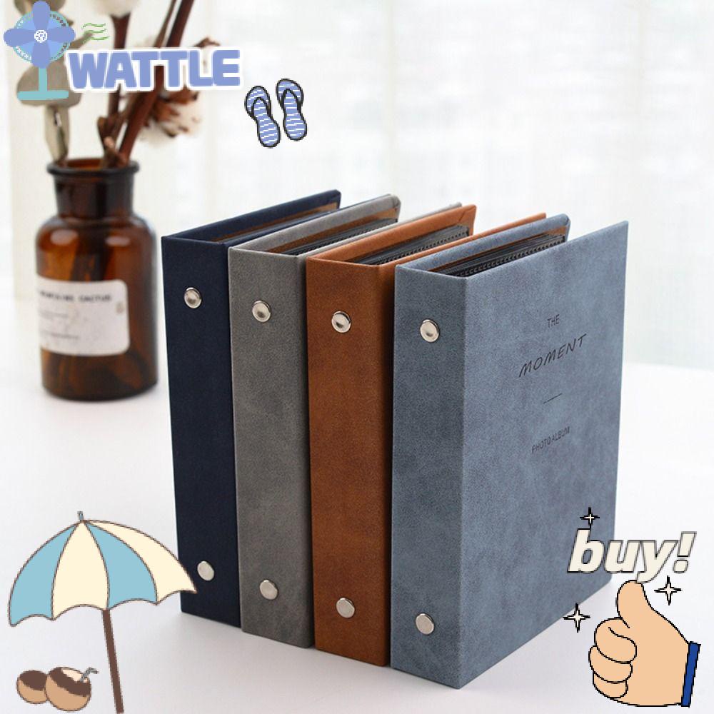 Album Ảnh 64 Ảnh 3 Inch Bốn Màu Kích Thước Nhỏ Phong Cách Tối Giản Dùng Khi Đi Du Lịch