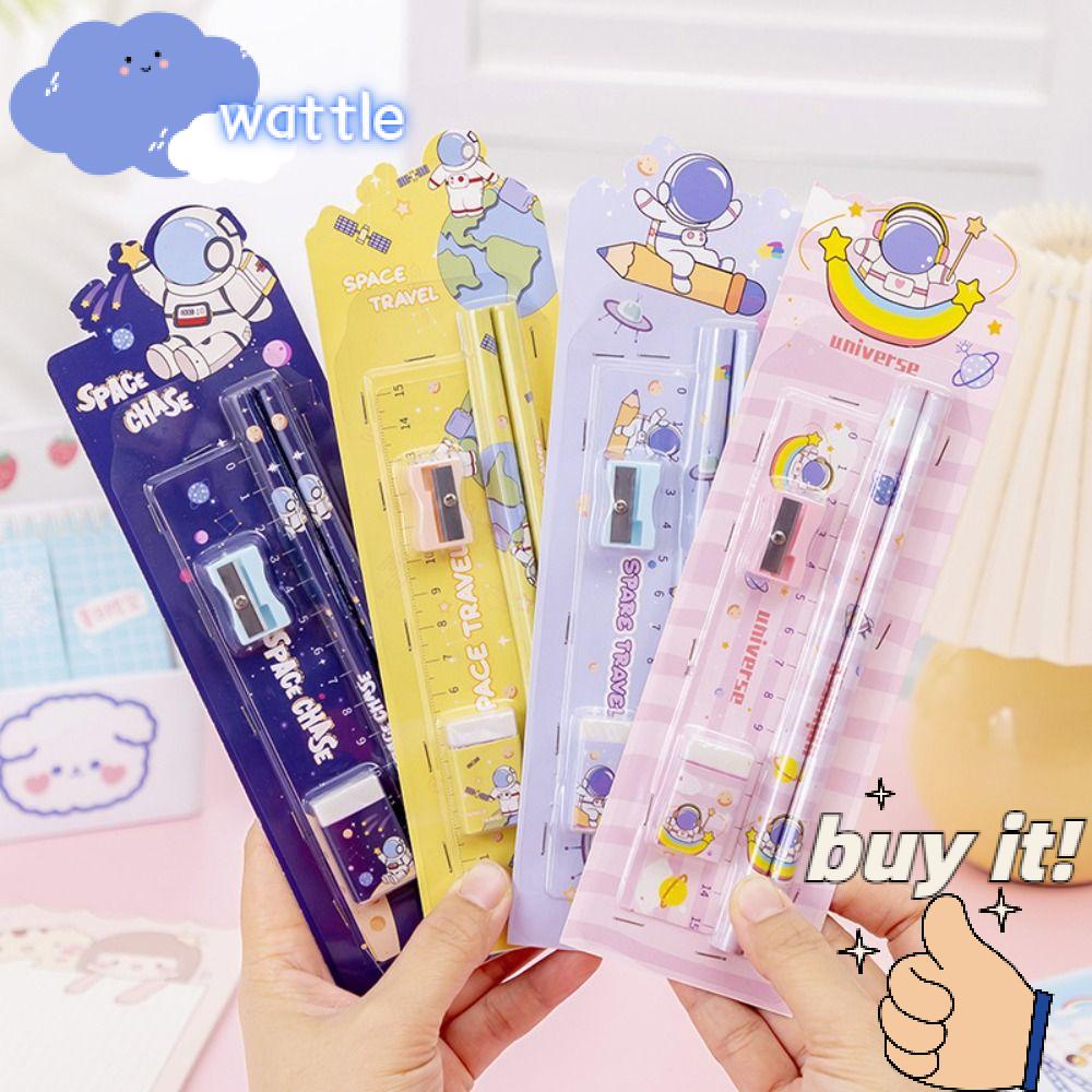 Bộ 3 Cục Tẩy Bút Chì Hình Phi Hành Gia Dành Cho Trường Học