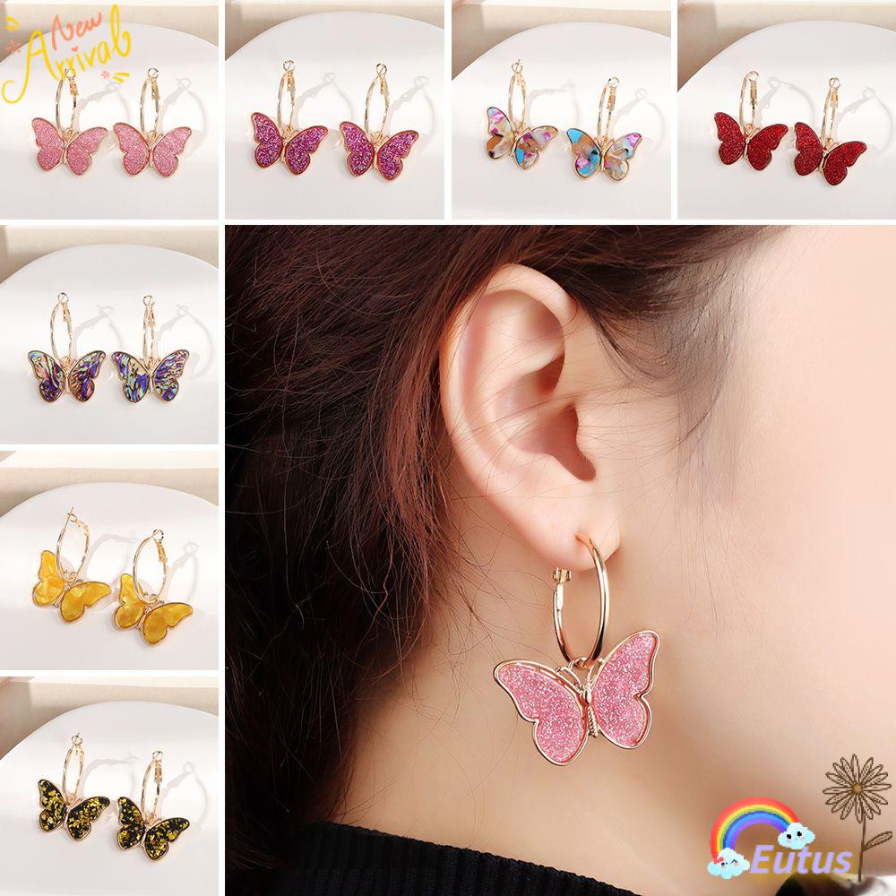 Bông Tai Hình Bướm Thời Trang Dành Cho Nữ