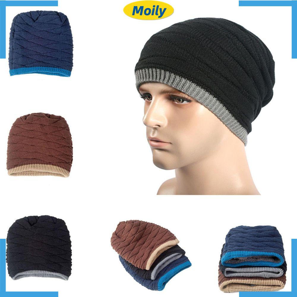 Mũ Len Nhung Dày Dặn Co Giãn Thời Trang Cho Nam Và Nữ