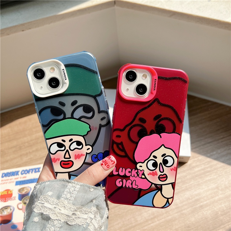 Ốp Điện Thoại Mềm Họa Tiết Hoạt Hình Cho IPhone14 14Pro 14ProMax 13 13Pro 13ProMax 12 12P 12ProMax 11